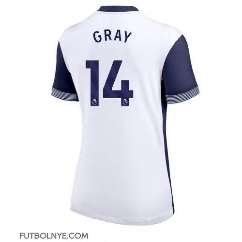 Camiseta Tottenham Hotspur Archie Gray #14 Primera Equipación para mujer 2024-25 manga corta